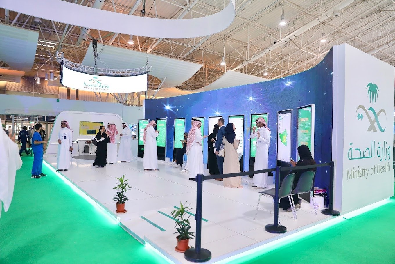 شركة تصميم بوثات معارض في الرياض